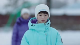 沙溢帶孩子們練滑冰