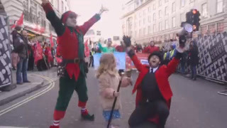 Hamleys伦敦圣诞巡游