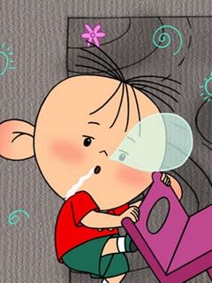 大耳朵图图胡图图糊涂图大耳朵胡图图活泼可爱钢笔画动漫动画