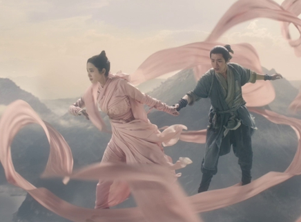 《誅仙》角色特輯 唐藝昕挑戰(zhàn)“花式”威亞