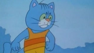 猫对着小麻雀下毒手  舒克开飞机整它
