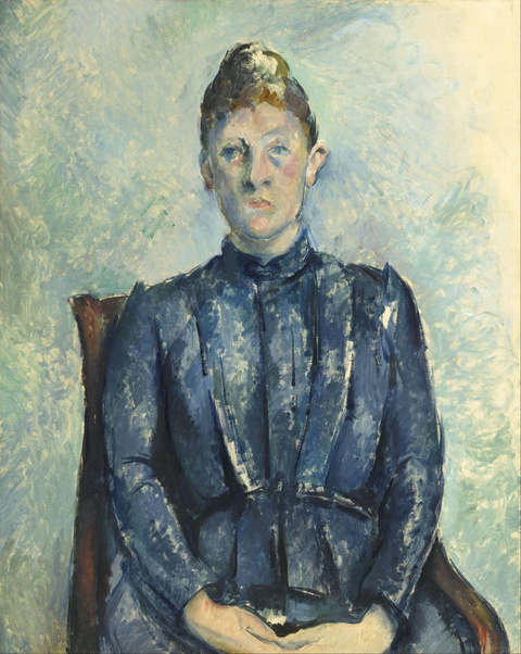 保罗·塞尚-Portrait of Madame Cézanne 第1页