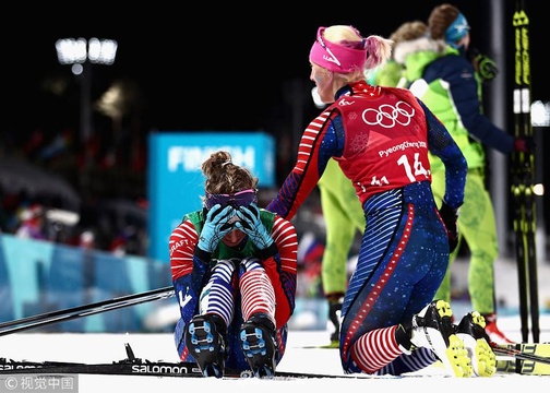 越野滑雪女子团体短距离自由技术 美国组合夺冠(3) 第3页