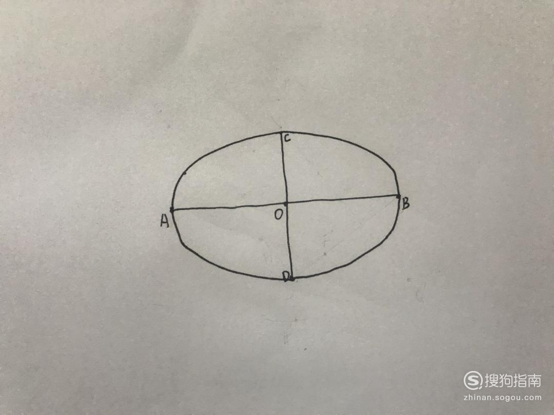 如何用四心法画椭圆原来是这样的
