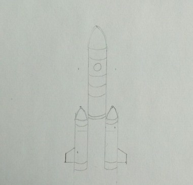 火箭画法教程怎么画火箭如何画火箭简笔画专家详解