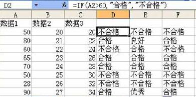 excel怎么用if函數(shù)判斷成績(jī)是否及格