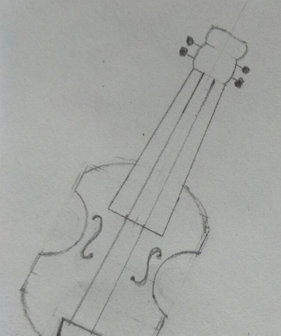 小提琴画法教程画小提琴的方法步骤简笔画你需要学习了