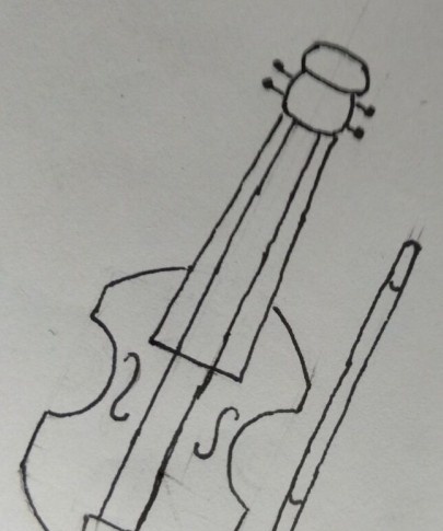 小提琴画法教程画小提琴的方法步骤简笔画你需要学习了