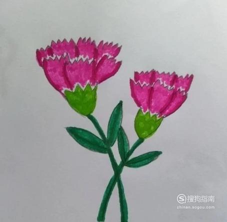 儿童画花朵的几种画法