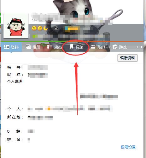 qq怎么設(shè)置個(gè)性標(biāo)簽圖文教程
