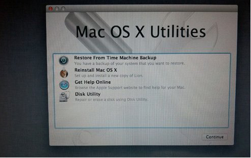 重装mac系统的方法图解步骤