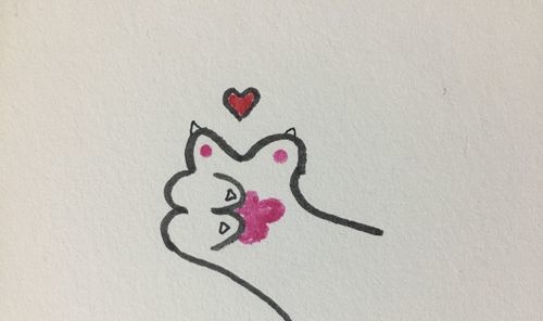如何用数字3画一个爱心猫爪懂得这些技巧就够了