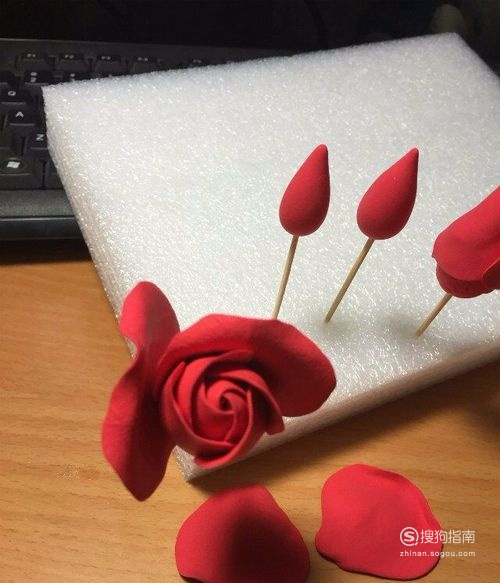 橡皮泥手工制作:玫瑰花,值得收藏