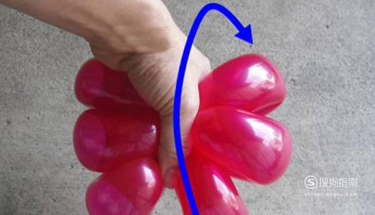 气球捏花朵的步骤教学教学了