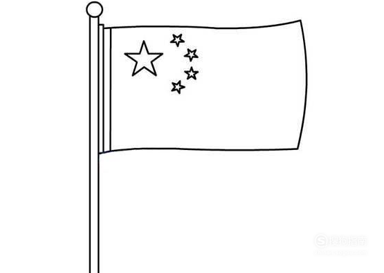 国旗怎么画简单看完就知道了