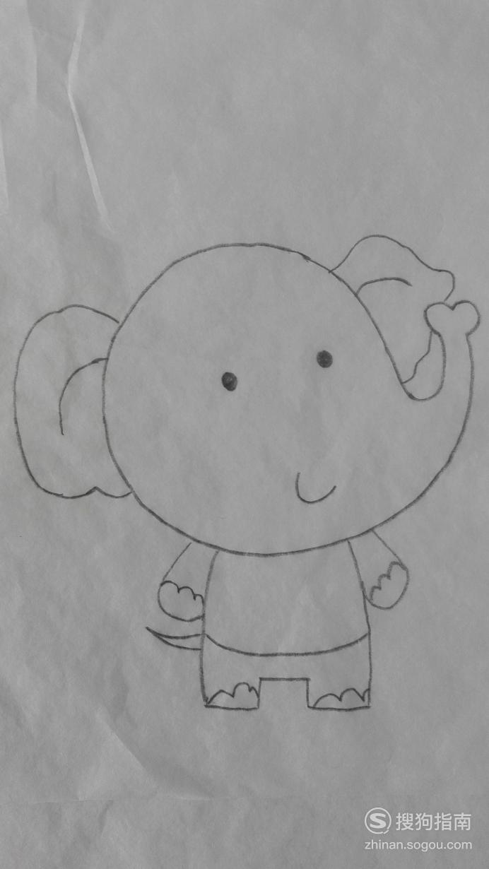 如何画象妈妈和小象的简笔画你值得一看的技巧