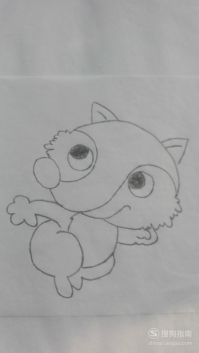 如何画狡猾的狐狸的简笔画大师来详解