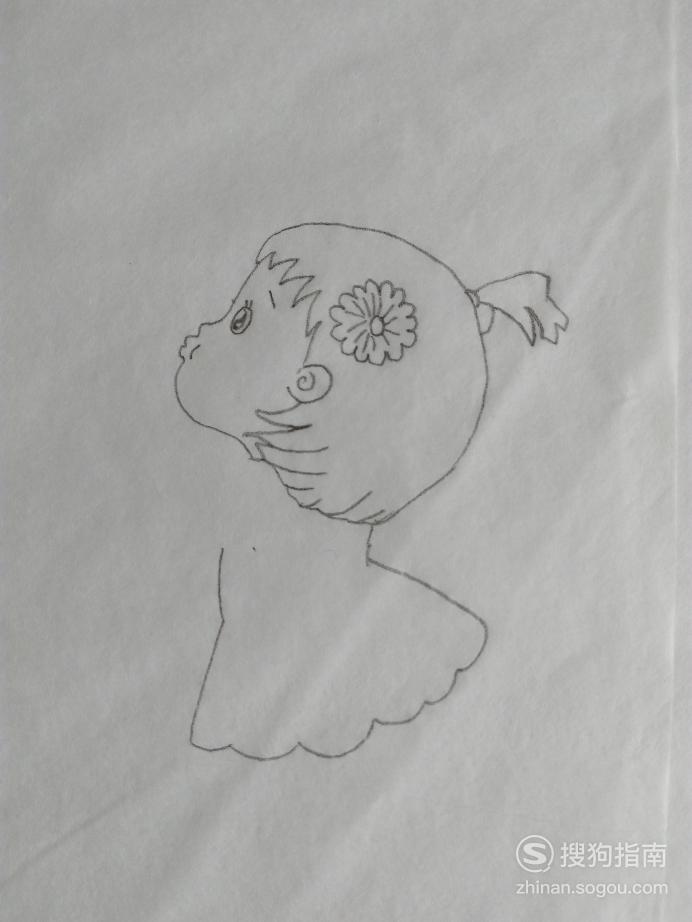 简笔画吹泡泡女孩儿的画法详细始末
