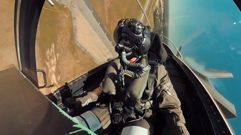 F35“落叶飘”座舱视角首次曝光！效果很震撼