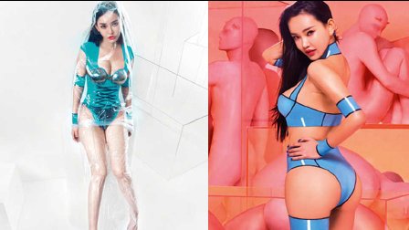 看嫩模如何使招撩男 03