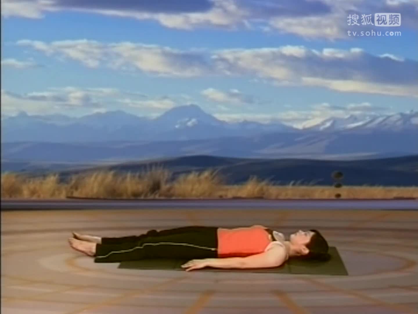 瘦腿美腿学这个-腿部伸拉