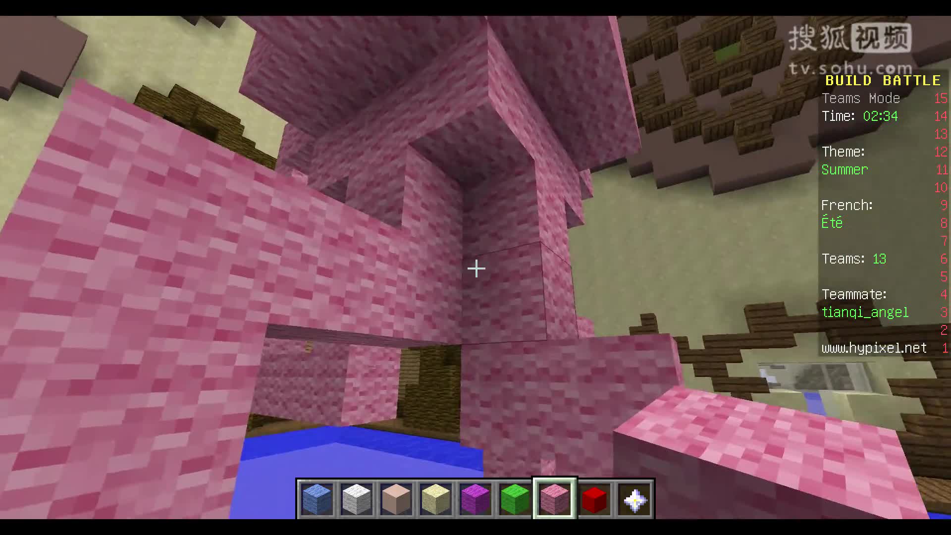【小本天骐】我的兔子速建筑世界〓宝宝哥和海绵战争〓minecraft服务章鱼拉便便能训练图片