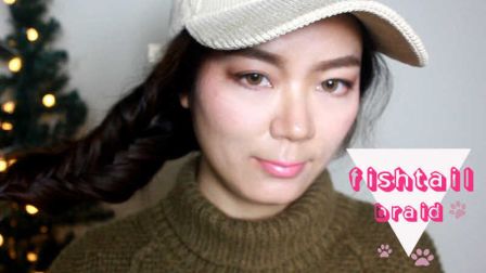 暖冬发型鱼骨辫教程分享 复古又可爱 28