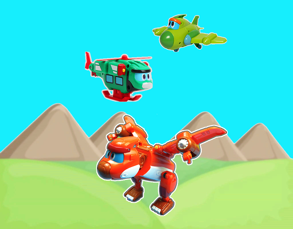 帮帮龙出动恐龙探险队玩具风神翼龙
