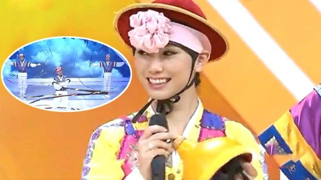 头功了得→朝鲜族传统象帽舞太精彩