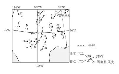 [图]【北美干线和冷暖锋】新高考下材料和知识的完美融合