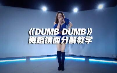 [图]《DUMB DUMB》舞蹈镜面分解教学【口袋教学】