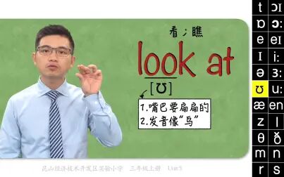 [图]译林版 三年级上册 Unit5 Look at me! 单词表教读