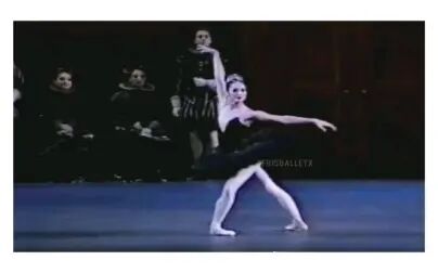 [图]Miranda Weese in Black Swan variation in Swan Lake (1999).