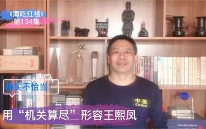 [图]“机关算尽”用在王熙凤身上确实不够恰当【海吃红楼】第134集