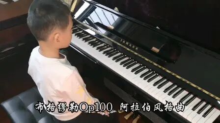 [图]【钢琴】布格缪勒钢琴进阶练习25首 曲二阿拉伯风格曲 速度120