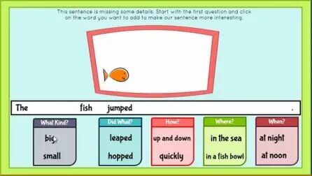 [图]Writing Detailed Sentences Interactive PowerPoint