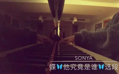 [图]【sonya的钢琴日志】音乐剧-蝶-他究竟是谁-选段