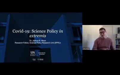 [图]Covid-19: Science Policy in extremis with Dr. Joshua Moon