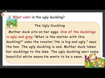 [图]3B The Ugly Duckling-2 2.18