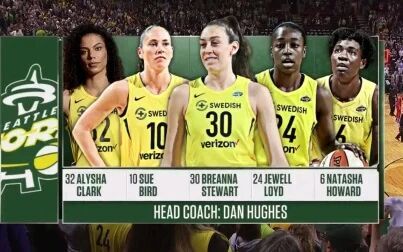 [图]WNBA 2018决赛 西雅图风暴队VS华盛顿神秘人队 第一场 08/09