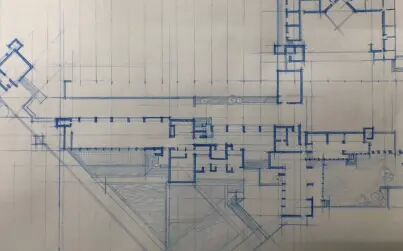 [图]【建筑快题案例】西塔里埃森与建筑平面语汇的分解