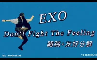 [图]EXO-《Don‘t Fight The Feeling》翻跳/分解教学