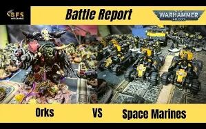 [图]Space Marines Vs Orks 9th Edition Warhammer 40k Battle Report.