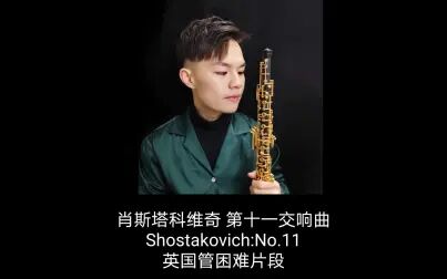 [图]【交响乐】肖斯塔科维奇第十一交响曲,英国管困难片段第一视角来了!