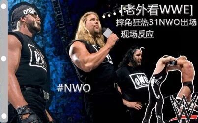 [图][老外看WWE]摔角狂热31NWO出场现场反应