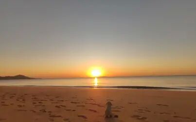 [图]带你去看海上日出