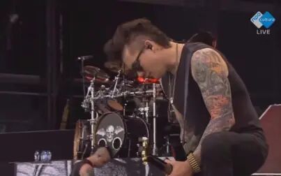 [图][HD] Avenged Sevenfold - Hail To The King [Live] [Pinkpop 2014]