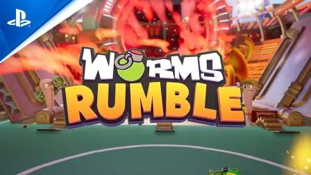 [图]Worms Rumble - Release Date and Open Beta Announcement | PS4