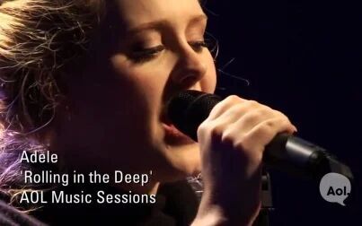 [图]【完美】Adele - Rolling in the Deep (AOL Sessions) 2011