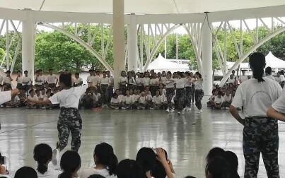 [图]【上戏】上戏18新生军训 舞蹈学院 舞蹈表演 排练